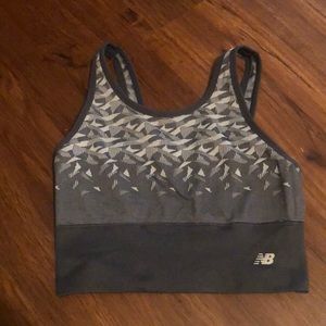 New Balance Cropped Tank/Sports Bra